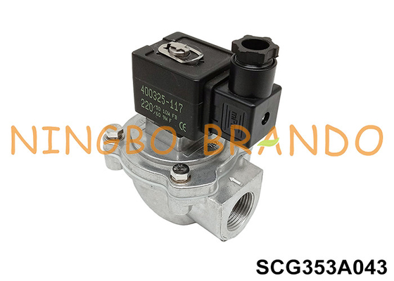 SCG353A043 3/4 '' Sudut Kanan Pulse Jet Valve DC24V AC220V