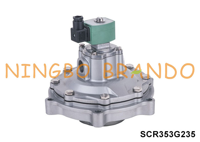 SCR353G235 Tipe ASCO Pulse Jet Solenoid Valve Immersion Tipe 3.5'' 24V 110V 220V