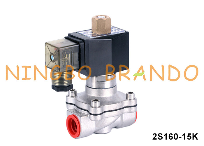 1/2'' 2 Way Normalnya Open Water Stainless Steel Solenoid Valve 220V 110V 24V 12V