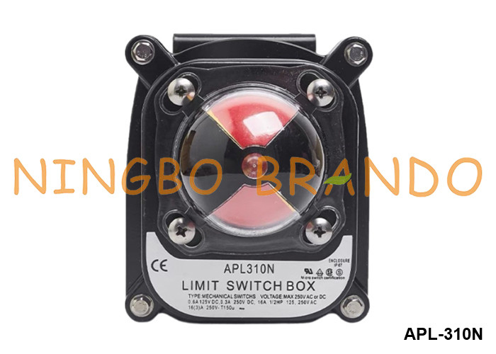 APL-310N Indikator Posisi Katup Kotak Switch Limit Untuk Katup Kupu-kupu Pneumatik