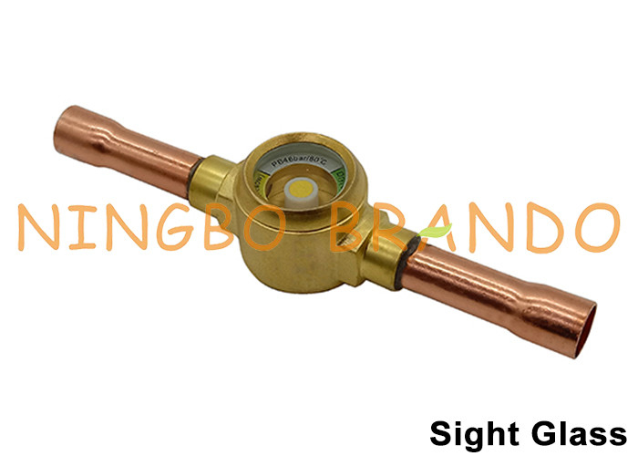 SGN SGI 1/4' sampai 7/8' ODF Solder Sight Glass Untuk Freshener