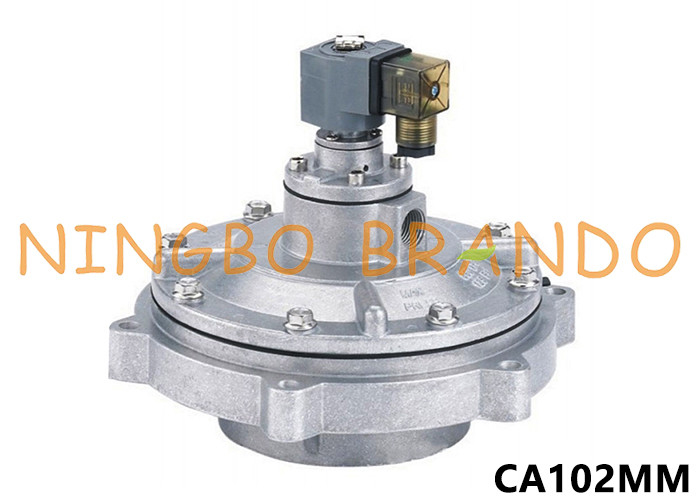CA102MM 4'' Full Immersion Pulse Jet Valve Untuk Filter Kantong 24V DC 220V AC