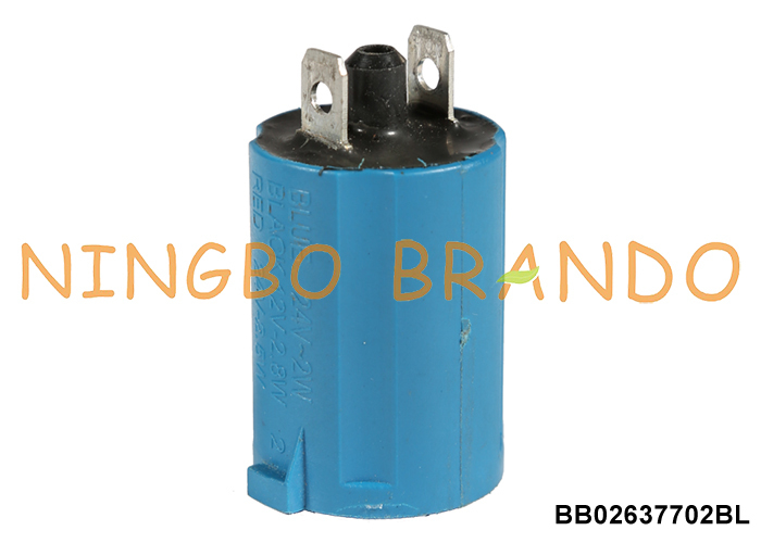 Kumparan Solenoid Biru Untuk Suku Cadang Pulsator Susu DELAVAL 24V 2W 3.3W EP100 EP2090