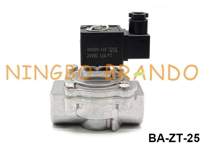 Katup Jet Pulsa Lurus 1'' Untuk Pengumpul Debu 24V 110V 220V