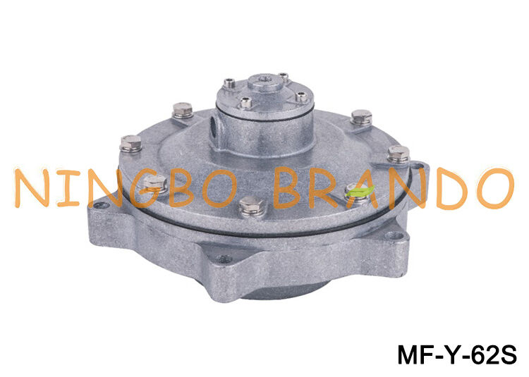 Katup Jet Pulsa Pneumatik Tipe SBFEC 2.5'' MF-Y-62S Terpasang di Tangki dengan Pilot Jarak Jauh