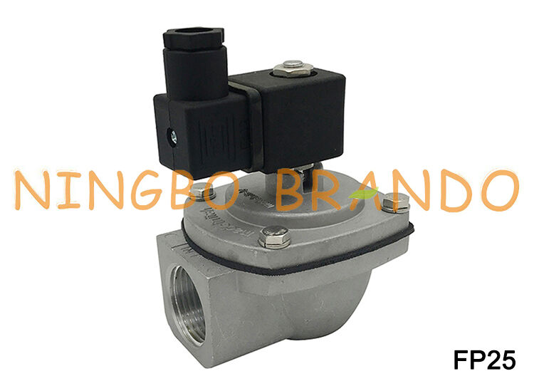 Turbo Type FP25 Solenoid Diaphragm Pulse Valves untuk Pengumpul debu 1 Inch
