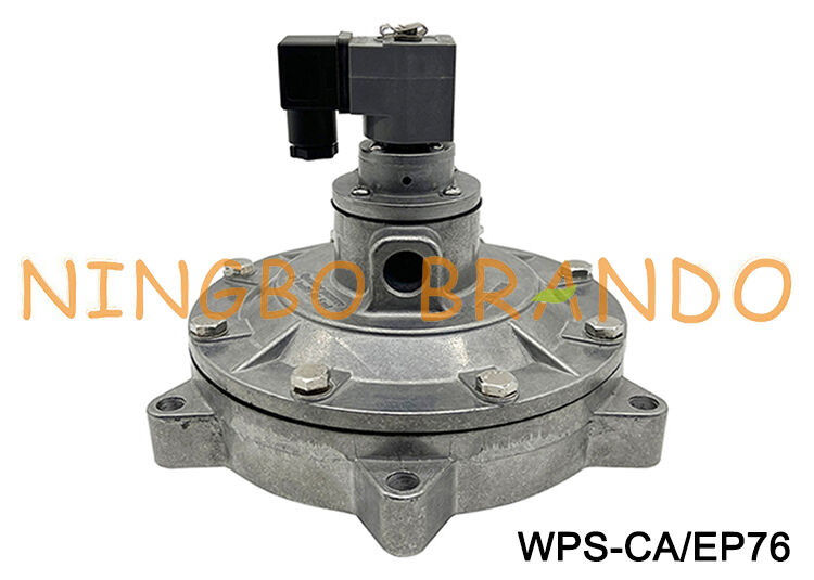 WATSON Tipe 3'' WPS-CA/EP76 Pulse Jet Valve untuk Pengumpul debu Tangki Manifold 220V 110V 24V