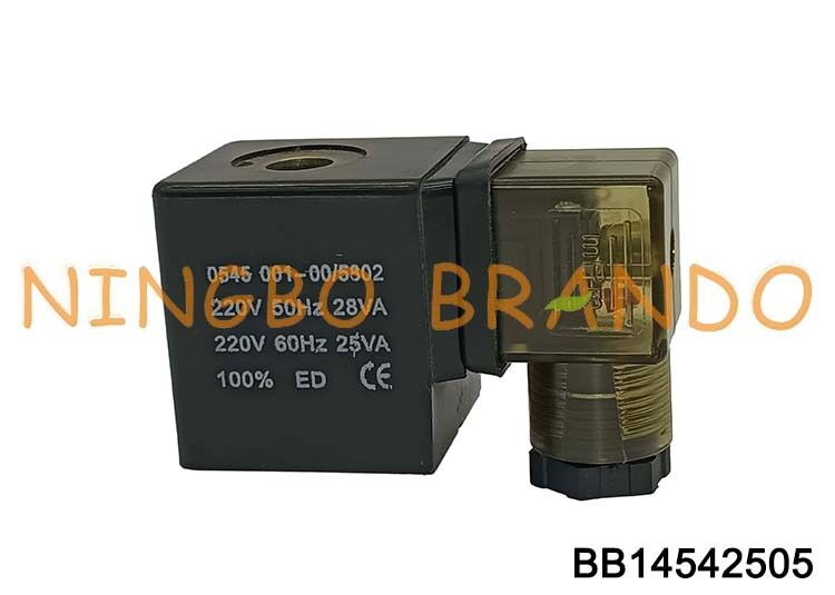 0545 00.1-00/5802 220V Solenoid Valve Coil 0545 untuk Katup Seri PU