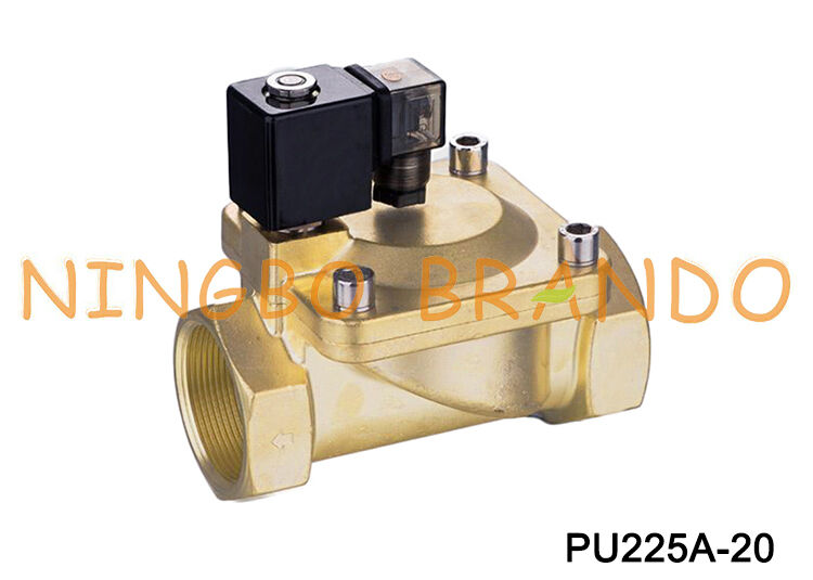 SHAKO Tipe 2'' PU225A-20 2/2 Katup Solenoid Biasanya Tertutup Seri PU225A