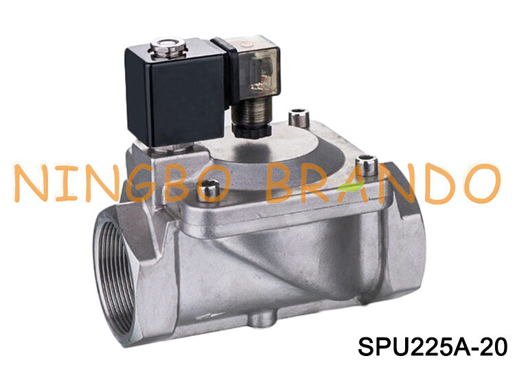 Katup Solenoid Baja Tahan Karat 2 inci Shako Tipe SPU225A-20