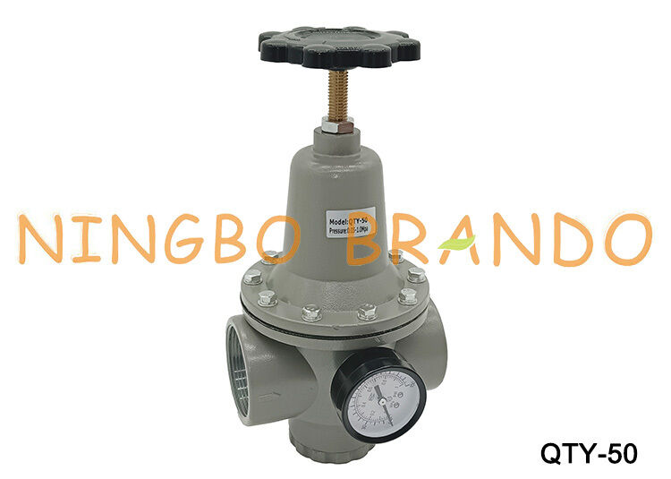 Katup Regulator Pengatur Pengukur Tekanan Kompresor Kontrol Udara 2 ''Qty-50