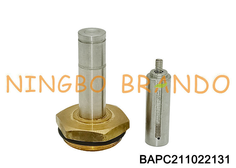 BAPC211022131 11mm Lubang Pendingin Solenoid Valve Bagian Plunger Tabung 2 Cara Biasanya Tertutup