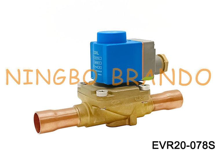 Katup Solenoid Danfoss Tipe 032L1240 7/8 dalam EVR 20 ODF AC220V DC24V