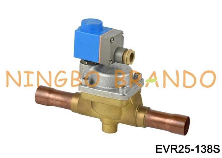 Katup Solenoid Danfoss Tipe 1-3/8'' Evr25 Odf 220VAC 24VDC