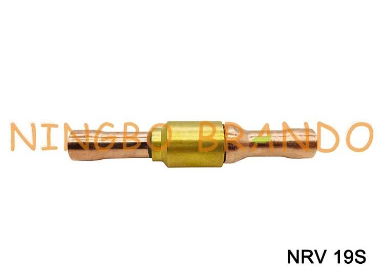 Katup Periksa Pendingin Tipe Danfoss NRV untuk AC 1/4 ''3/8'' 1/2'' 5/8'' 3/4'' 7/8''