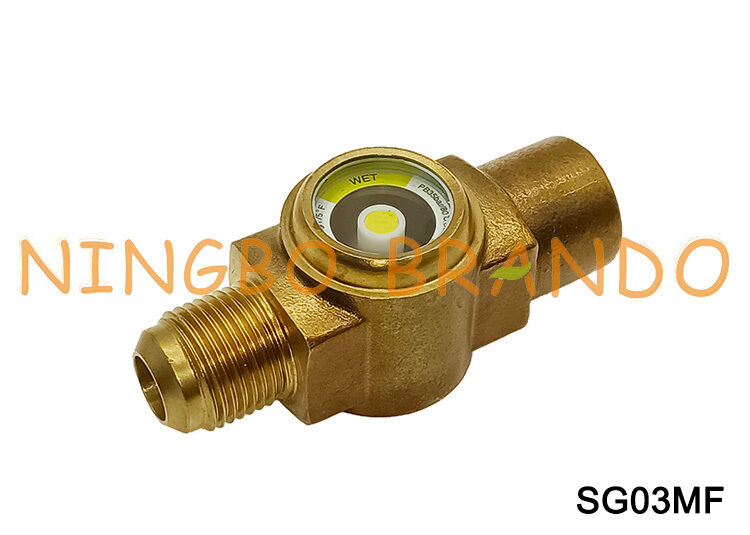 Danfoss Tipe SGN SGI Kaca Penglihat Tekanan Rendah 1/4'' 3/8'' 1/2'' Flare int x ext
