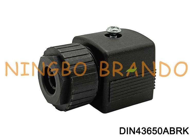 Konektor Steker Kabel Kumparan Solenoid Tipe 2508 DIN43650A 18mm DIN 43650 Tipe A