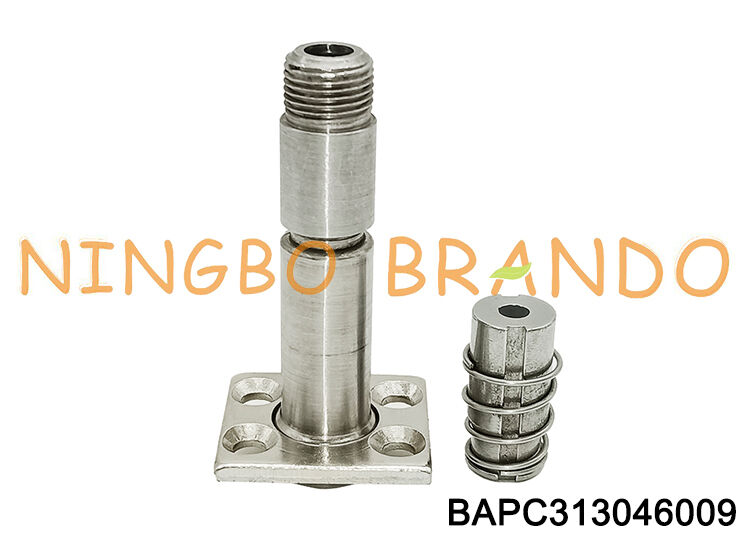 Tabung Angker Baja Tahan Karat NC 3/2 Arah untuk Kit Perbaikan Katup Solenoid Mobil