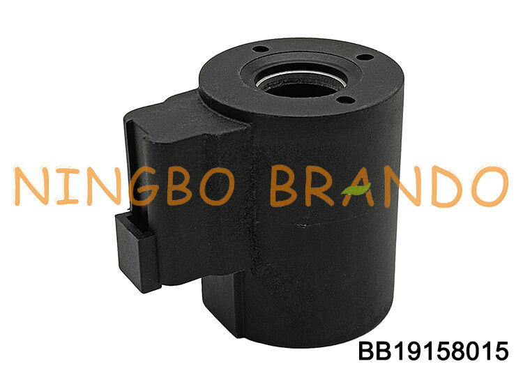Liugong Tipe Ekskavator Hidrolik Solenoid Valve Lubang Dalam 19mm Coil 12VDC 24VDC