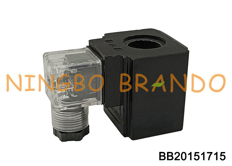 110VAC 220VAC Kumparan Katup Solenoid Hidraulik Tipe Yuken Lubang 20mm