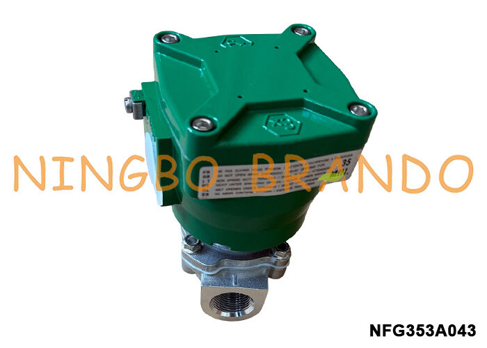 NFG353A043 Katup Pulsa Tahan Ledakan ASCO Tipe Tahan Api 3/4''