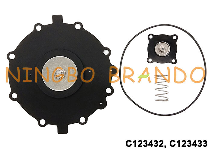Kit Diafragma C123432 C123433 untuk Katup Pulsa Tipe ASCO SCG353D060 SCG353G060 G353.058