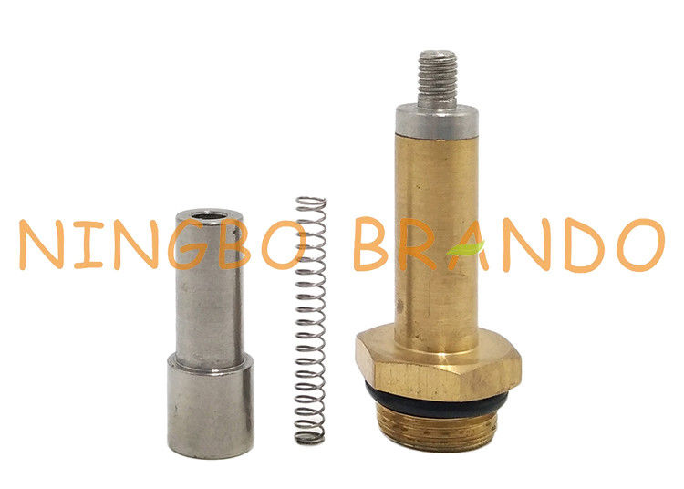 9.5mm Ukuran Lubang Kuningan Armature Tube NBR Seals Coil Plunger Set Untuk PV02 1226 1225 Petro Valve