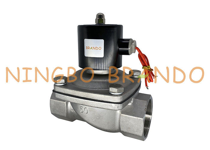 2S Seri 2 '' Inch 2S500-50 Katup Solenoid Stainless Steel Tipe Uni-D