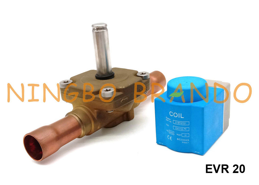 Katup Solenoid Cair Untuk Pendinginan Danfoss Type EVR 20 NC 7/8 '' 032L1240