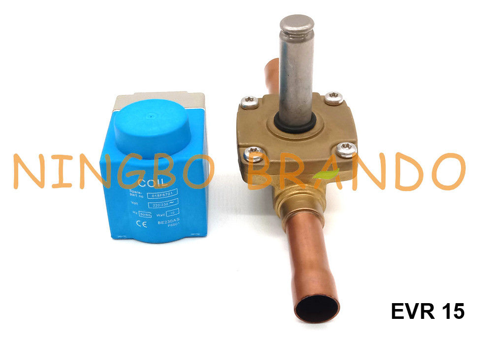 Danfoss Type EVR 15 NC Refrigeraion Solenoid Valve 5/8 '' 24V 220V