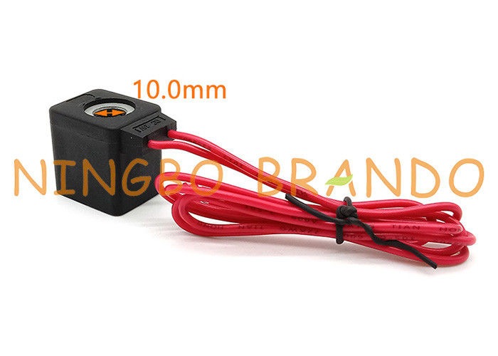 10mm Lubang Kawat Jenis Timbal Mesin Las Gas Solenoid Valve Coil