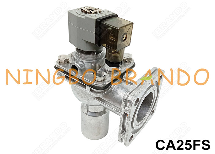 CA25FS 1 ''Flanged Port Diafragma Solenoid Valve Untuk Filter Bag