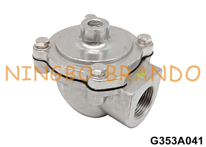 G353A041 3/4 '' Kolektor Debu Berulir Pulse Jet Valve Untuk Filter Bag