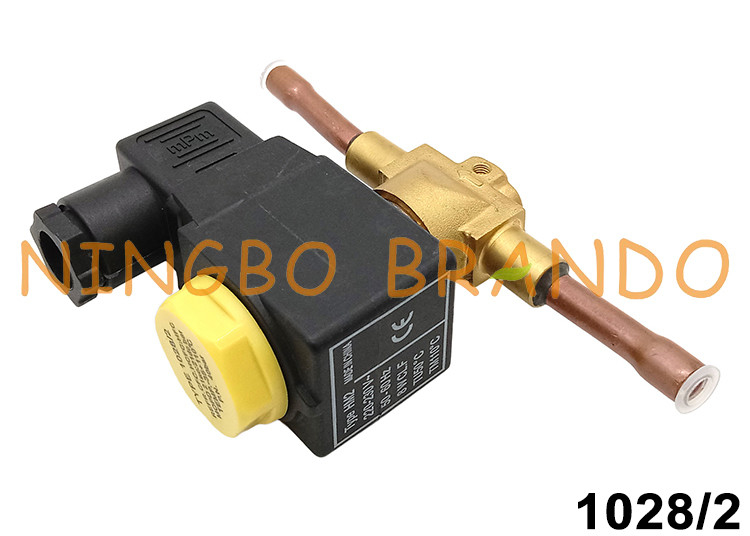 Castel Type 1028/2 1/4 '' Solder HM2 Solenoid Valve AC220V DC24V