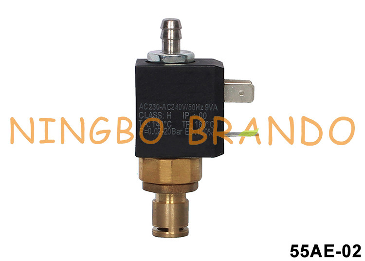 CEME Type 3 Way Brass Solenoid Valve Untuk Pembuat Mesin Kopi 5515