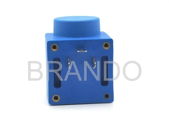 R134a Refrigeration System Pneumatic Solenoid Coil EVR 230V Brass Body Blue Color