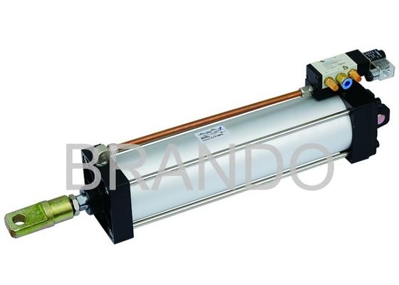 Double Acting Pneumatic Cylinder Valve Oil Automatic Emergency Stop Work Lock