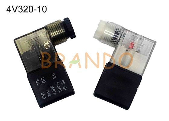 4V320-10 BSP 3/8'' Inch 5 Way Automatic Solenoid Valve AC220V Pneumatic Parts