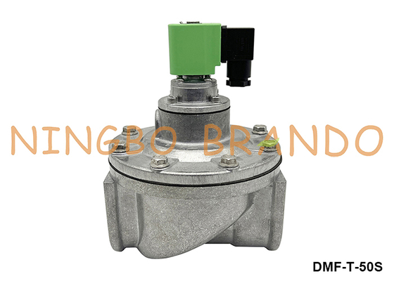 2 ''DMF-T-50S BFEC Lurus Melalui Pulse Jet Valve Untuk Kolektor Debu