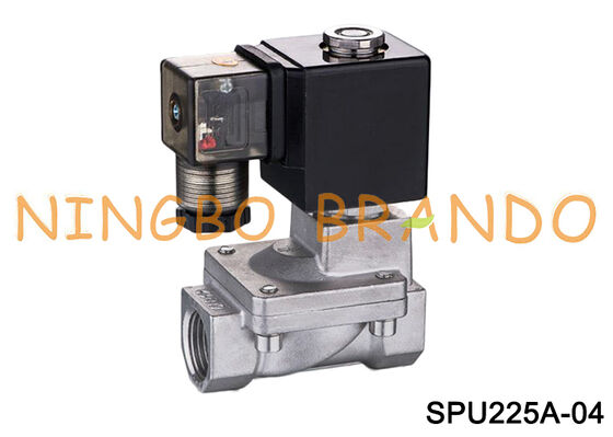 1/2'' SPU225A-04 Katup Solenoid 2/2 Arah Tipe Shako Seri SPU225A 220V