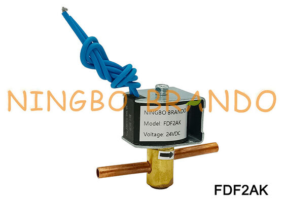 Katup Solenoid FDF2AK NO Seri Katup Pendingin Sanhua Tipe 1/4''