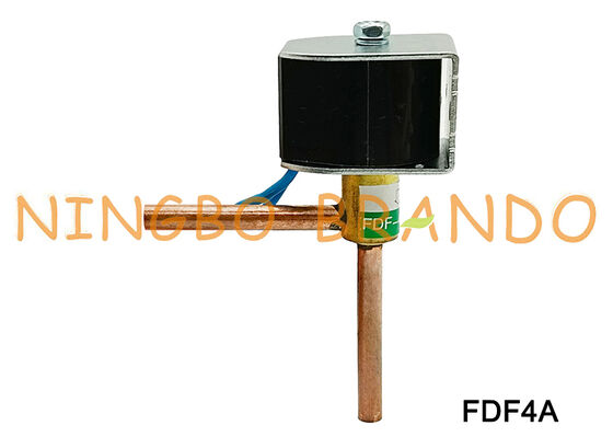 Katup Solenoid Pendingin seri FDF FDF4A Untuk Pembuat Es AC220V