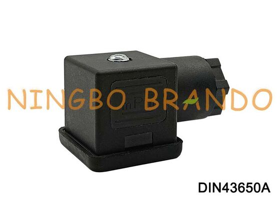 Konektor Kumparan Solenoid DIN43650A 18mm 3 PIN DIN 43650 Tipe A