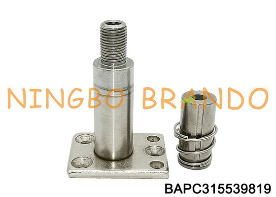3/2 Cara NC NBR Seal Solenoid Valve Angker Tabung Plunger Stainless Steel