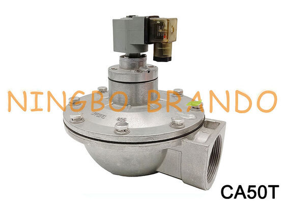 G2'' CA50T Solenoid Valve Pulse Jet Sudut Kanan AC220V AC110V DC24V