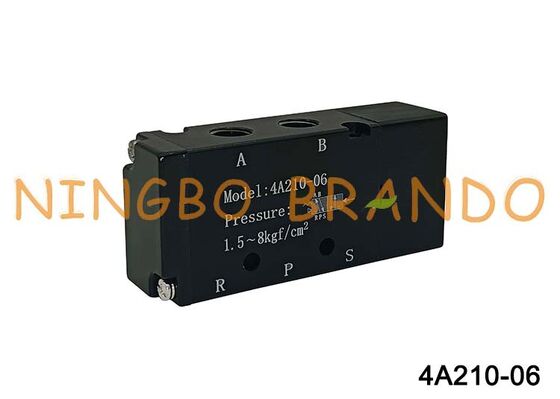 4A210-06 Katup Udara Pneumatik Katup Kontrol Arah 5/2 Arah