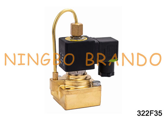 322F35 Klep Solenoid Tipe Parker Lucifer untuk Mesin Cetakan Botol PET