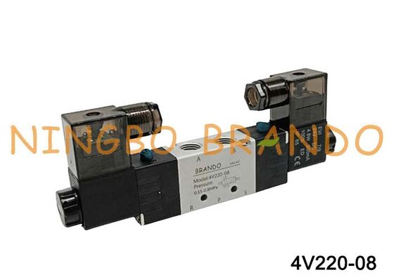 Katup Solenoid Pneumatik Airtac Tipe 4V220-08 5/2 Arah