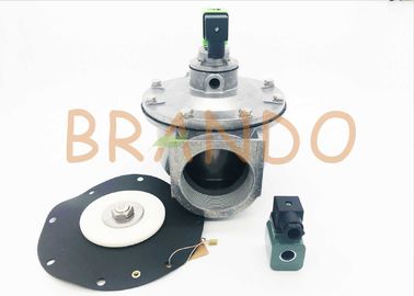 Angle Kanan Ukuran Besar Pneumatic Pulse Valve Port Ukuran 3 Inch Untuk Menghilangkan Debu