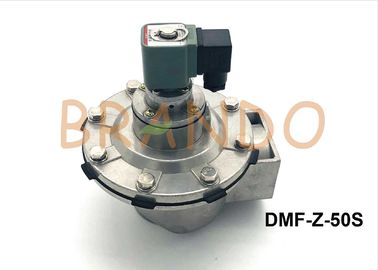 Aluminium Pneumatic Solenoid Pulse Valve Ukuran Port 2 Inch Untuk Menghilangkan Debu